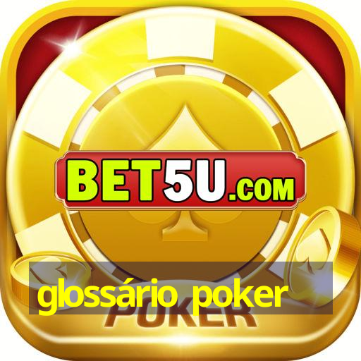 glossário poker