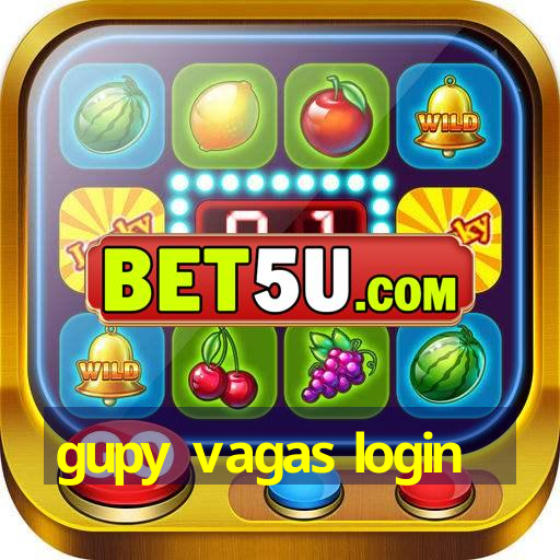 gupy vagas login