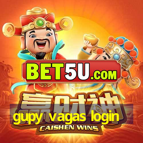 gupy vagas login