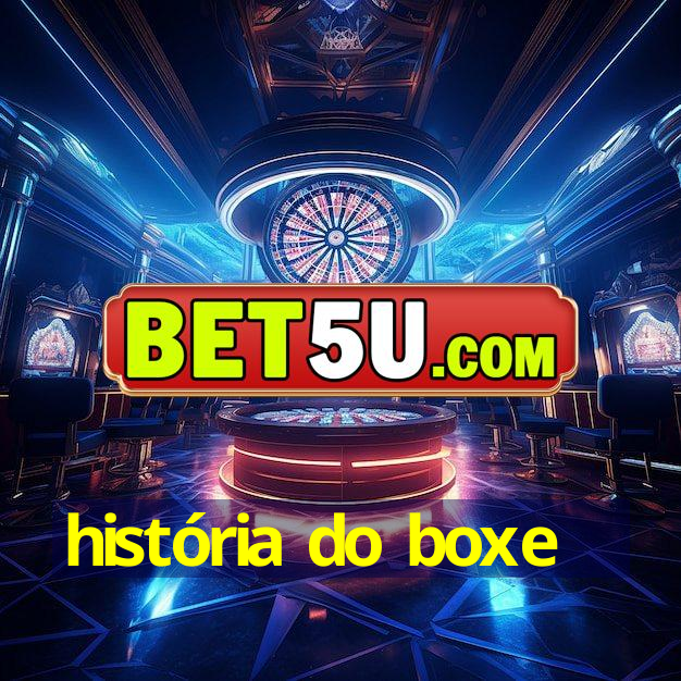 história do boxe