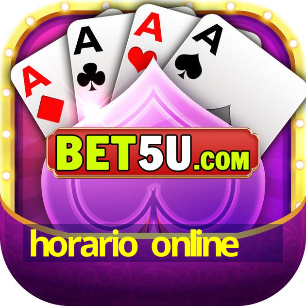 horario online