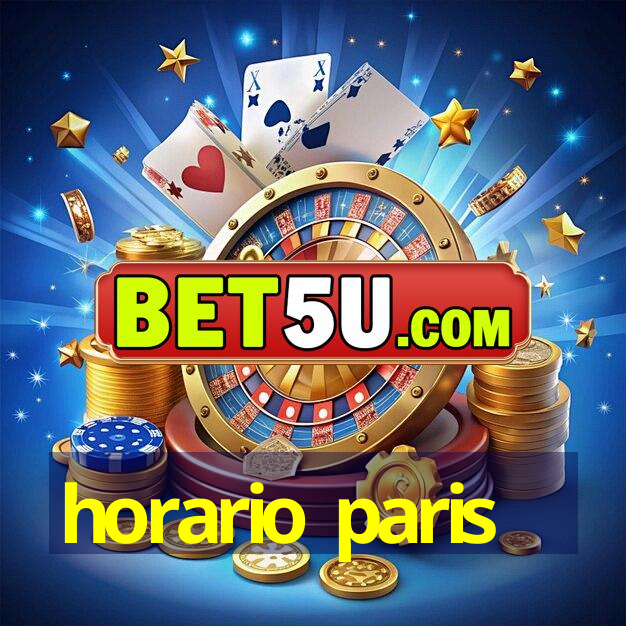 horario paris