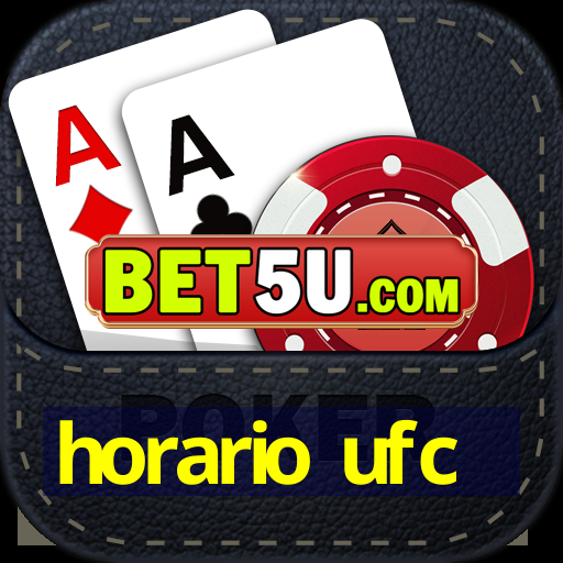 horario ufc