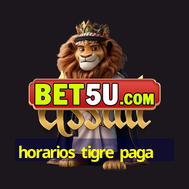 horarios tigre paga