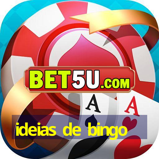 ideias de bingo