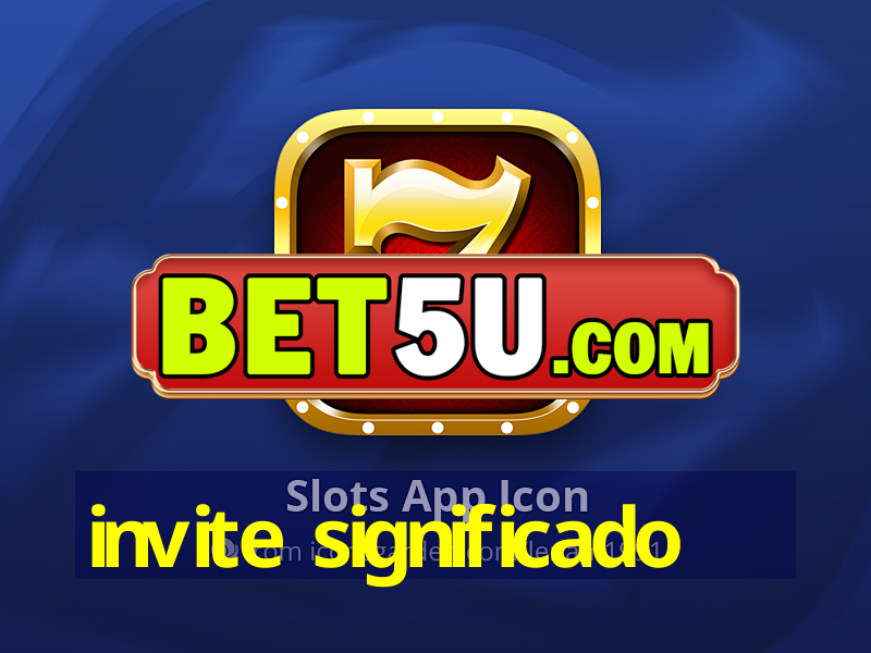 invite significado