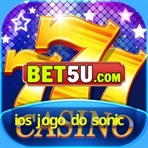 ios jogo do sonic