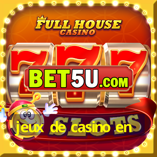 jeux de casino en