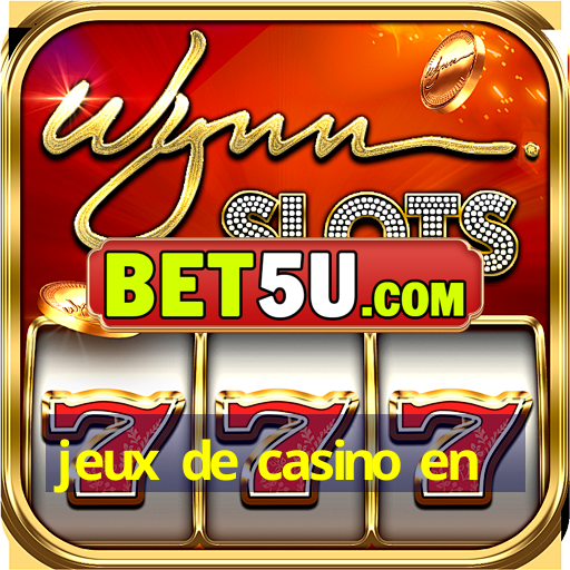 jeux de casino en