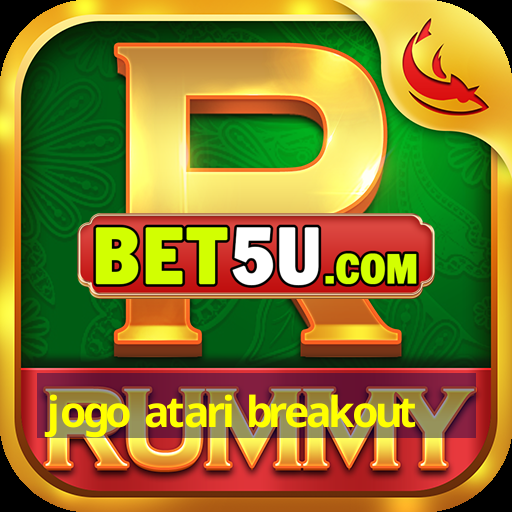 jogo atari breakout