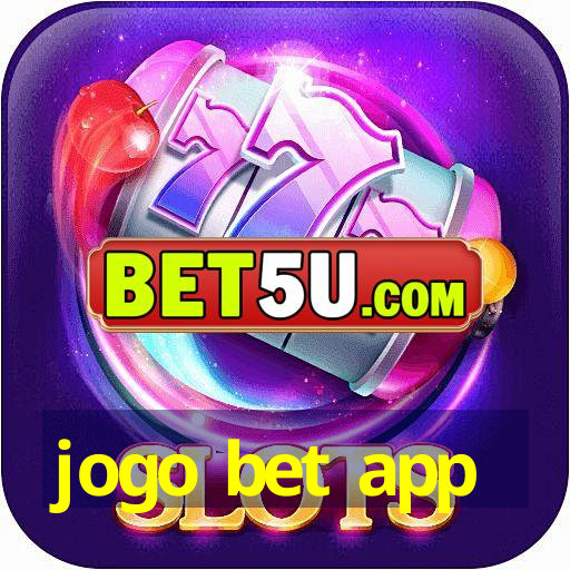 jogo bet app