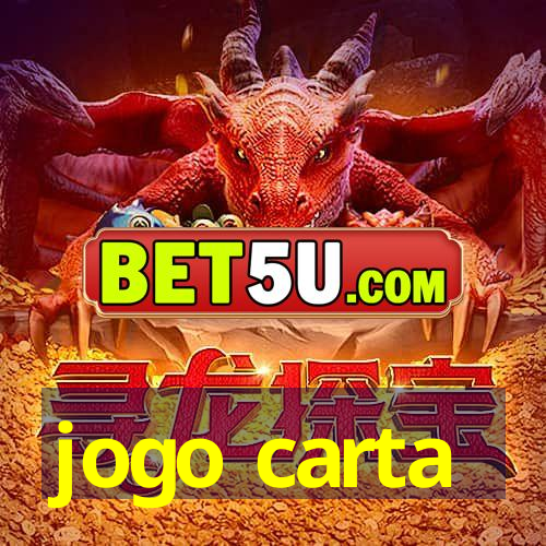 jogo carta