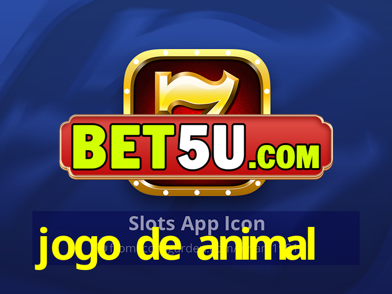 jogo de animal