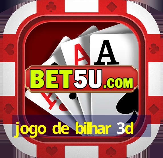 jogo de bilhar 3d