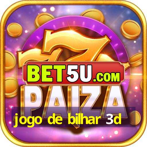 jogo de bilhar 3d