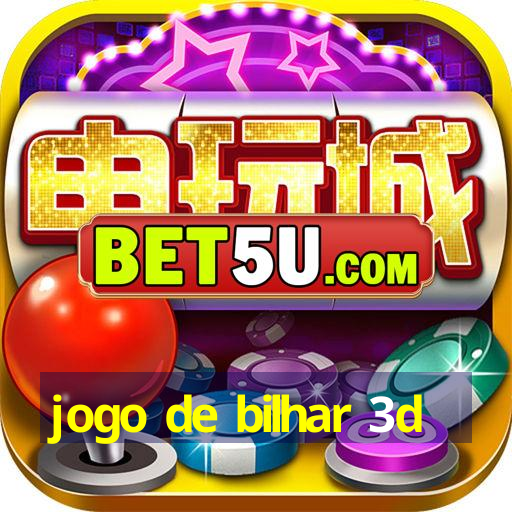 jogo de bilhar 3d