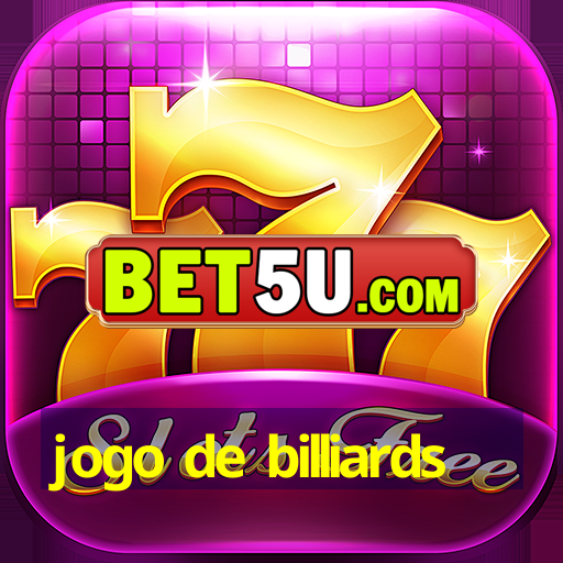 jogo de billiards