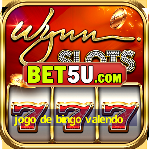 jogo de bingo valendo