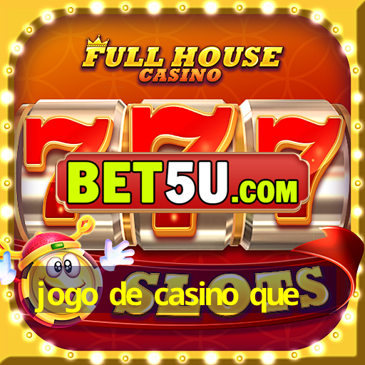 jogo de casino que