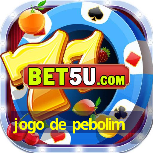 jogo de pebolim