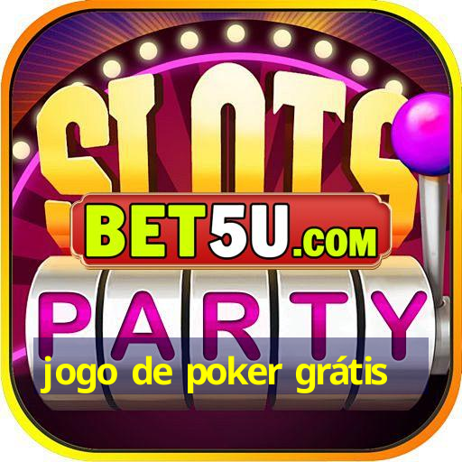 jogo de poker grátis