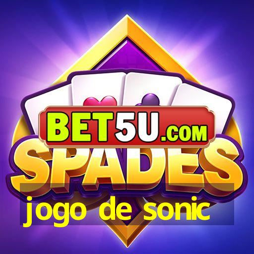 jogo de sonic