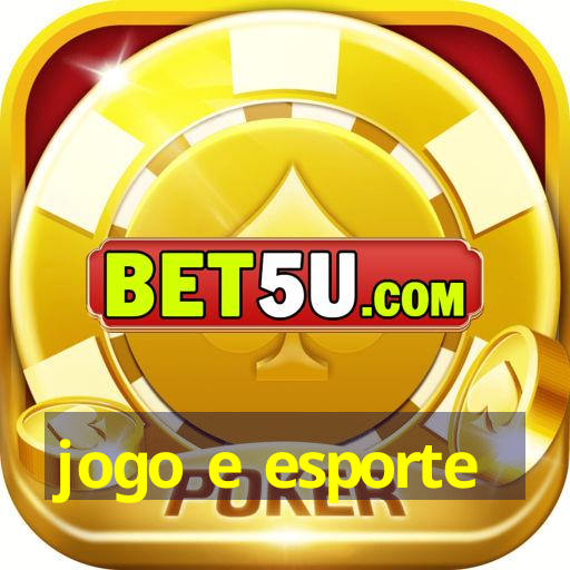 jogo e esporte