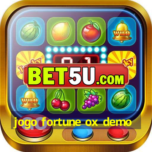 jogo fortune ox demo