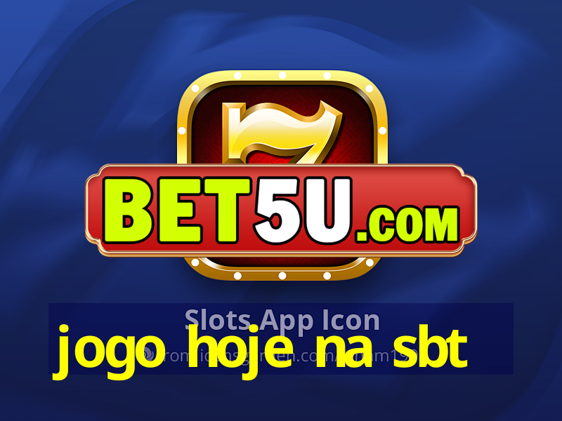 jogo hoje na sbt