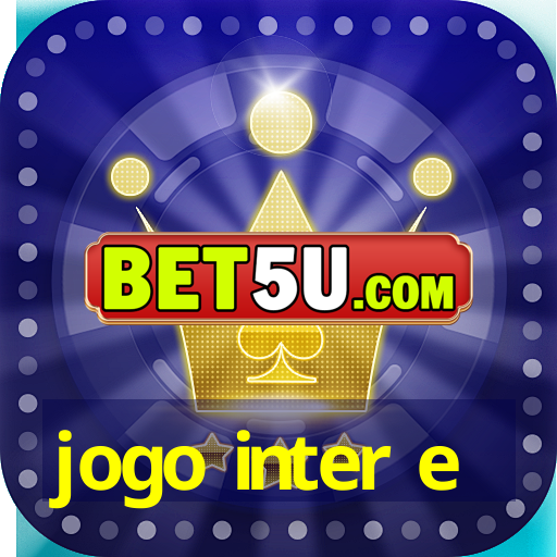 jogo inter e