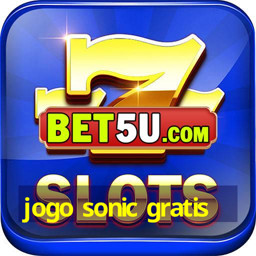 jogo sonic gratis