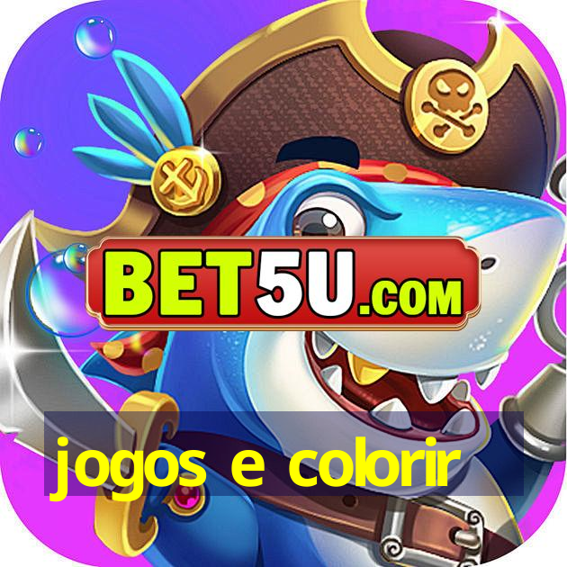 jogos e colorir