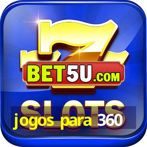 jogos para 360