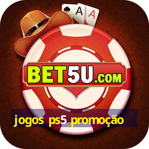 jogos ps5 promoção