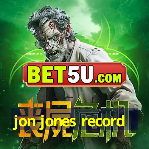 jon jones record