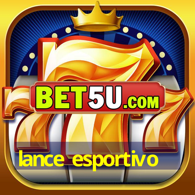 lance esportivo