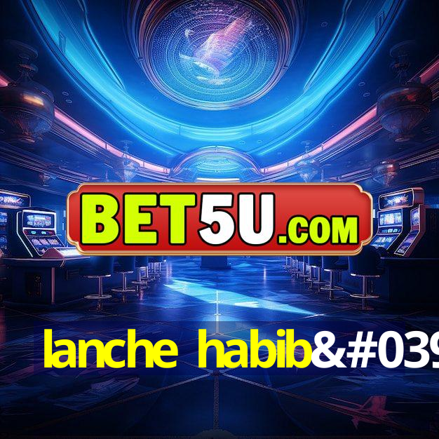 lanche habib's