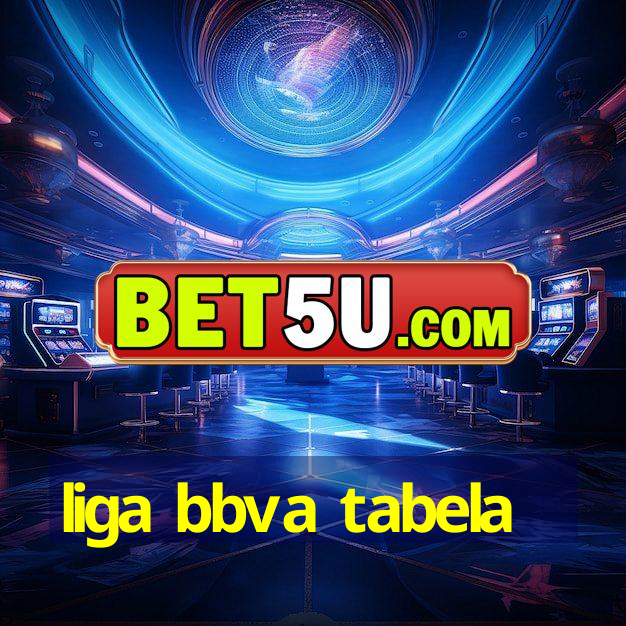 liga bbva tabela