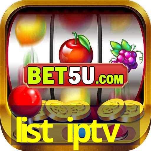 list iptv