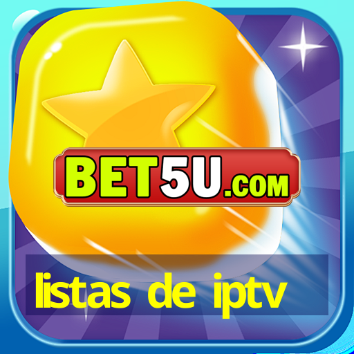 listas de iptv