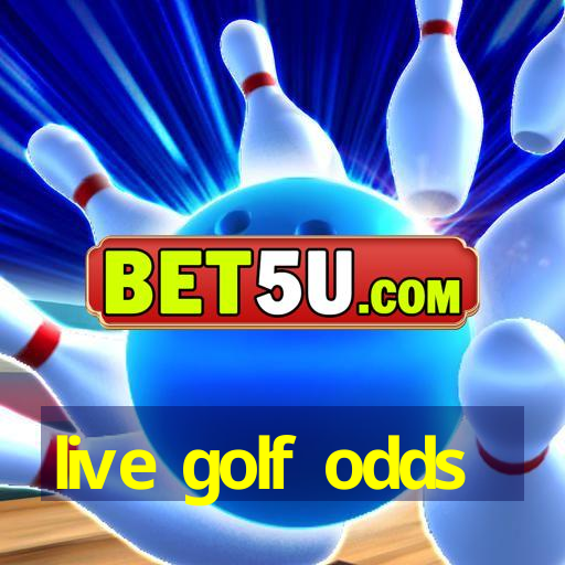 live golf odds