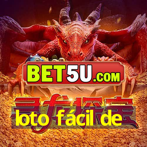 loto fácil de