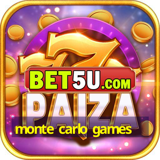 monte carlo games