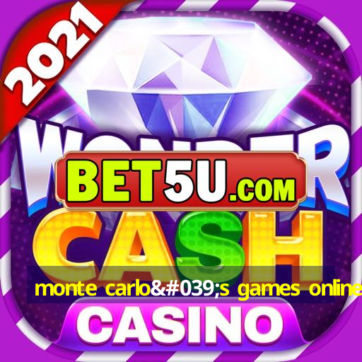 monte carlo's games online