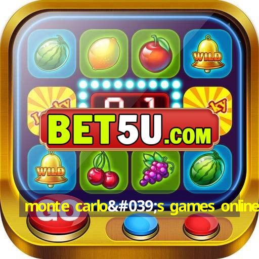 monte carlo's games online