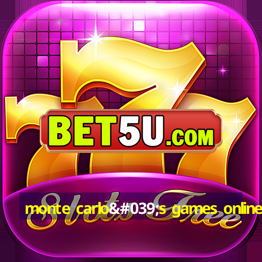 monte carlo's games online