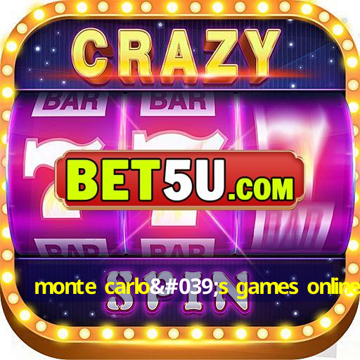 monte carlo's games online