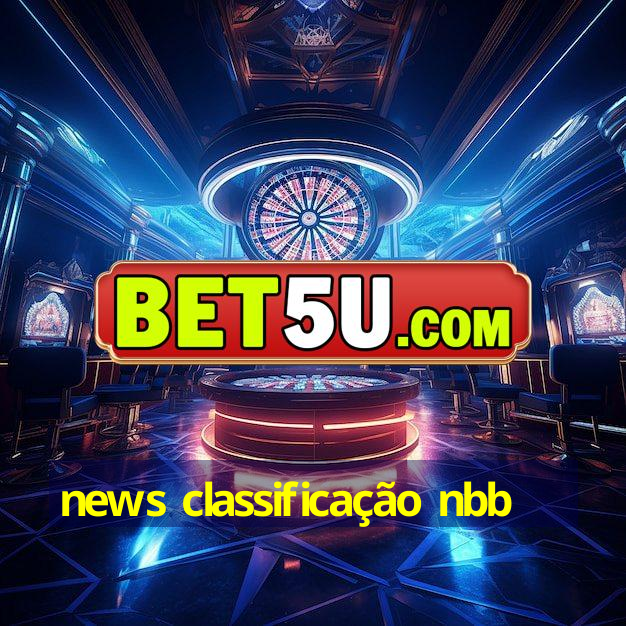 news classificação nbb