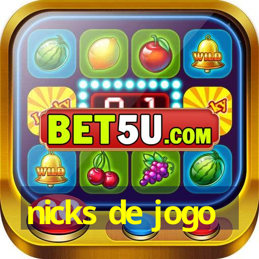 nicks de jogo