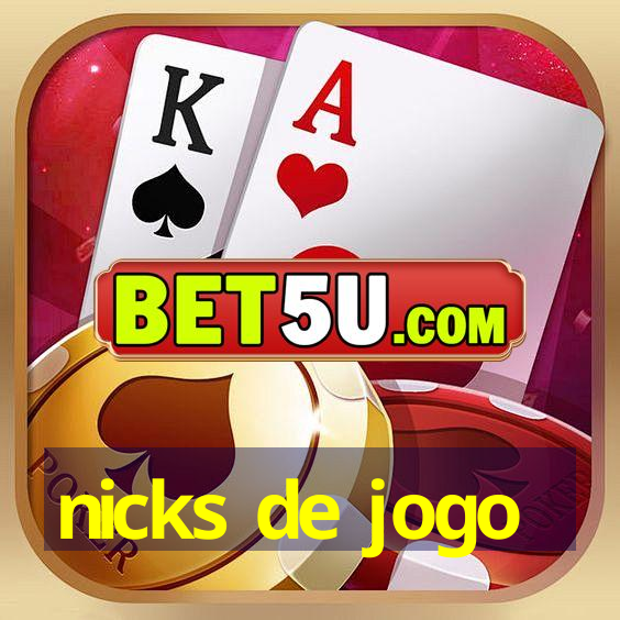 nicks de jogo